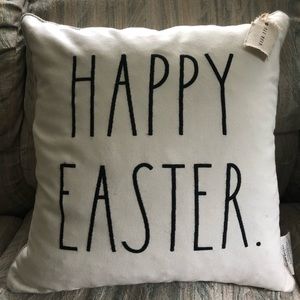 Rae Dunn “happy Easter” pillow LL